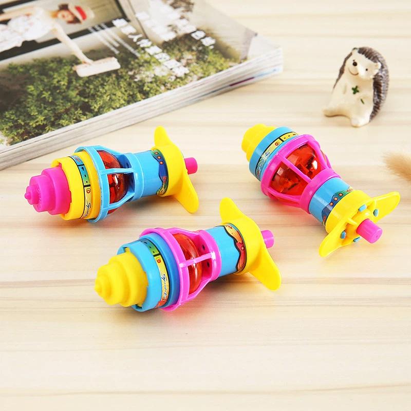 2026 Viral Light-Up Spinning Top Toy with Colorful LED Gyro & Launcher Perfect Kids Prize Gift Trendy Interactive Play Experience