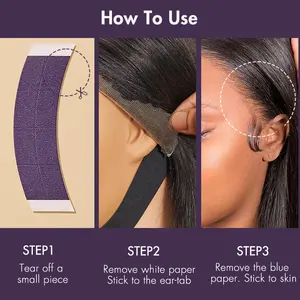 36pcs Double-Sided Lace Tape Upgrade 2.0 Ultra Hold for Lace Wigs