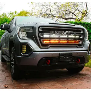 M&R Automotive 2019+ GMC Sierra 1500 Dual 40s Light Bars SLIM