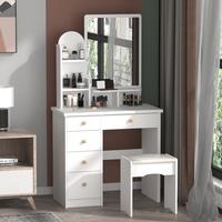 New-White Vanity no Light