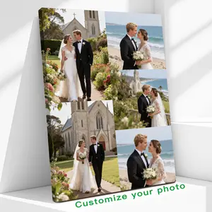 Custom Photo Canvas Painting Frame - Creative Wall Art | Digital Printed Photos on Canvas | Make Your Precious Photos into Elegant Home Art | Perfect for Living Room/Bedroom, Gifts for Loved Ones | Fade-Resistant, Easy to Hang - Thoughtful Keepsake! Print