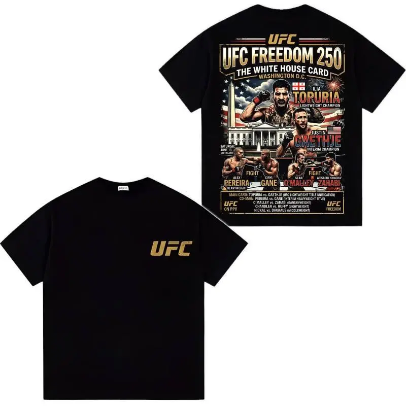 [100% cotton]UFC Freedom 250 Oversized Graphic T-Shirt Hoodie – MMA Fight Night Streetwear Tee, Combat Sports Fan Apparel, Vintage UFC Inspired Graphic Shirt, Casual Gym Pump Cover Hoodie Tee, TikTok Viral UFC Fashion for Men & Women breezy bowl outfit