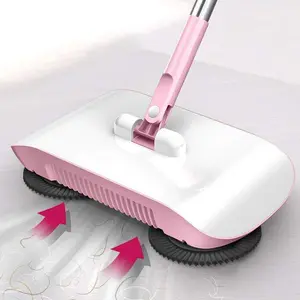 Combination Of Broom And Mop Hand Push Type Scoop Household Broom And Dustpan Set Floor Magic Broom Home Cleaning Tools Sweeper