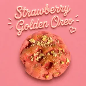 Strawberry Golden Oreos