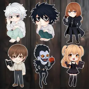 Death Note Stickers and Magnets - Waterproof - UV Protection - Vinyl - Glossy - Laminated