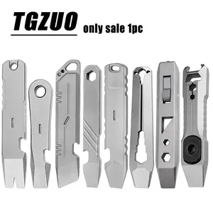 Titanium Alloy Pry Bar, Manual Edc Tool, Portable Pocket Tool, Durable and Lightweight, Ideal for Everyday Carry, Compact Design