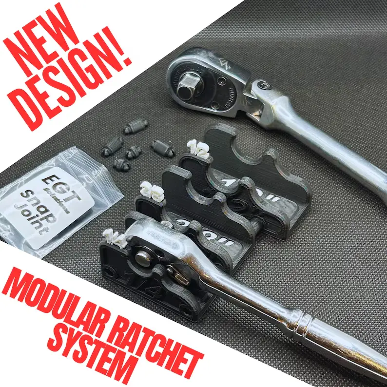 MODULAR-MAGNETIC Ratchet Racking System