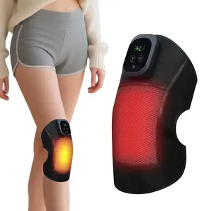 Active Lifestyle Knee Support | Cordless Heat & Vibration Massager, 5000mAh All-Day Battery, Essential Recovery Tech for Mobility