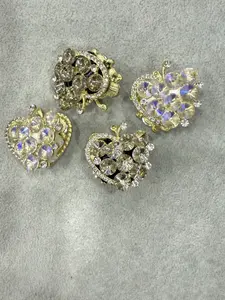 183 Live Flash Sale: 4 Heavy Apple Beads