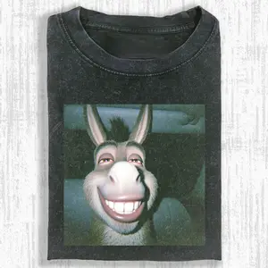 SHREK TSHIRT, Short Sleeve Crew Neck T-Shirt, Pull On, Casual, Unisex Cotton T-Shirt, Menswear, Womenswear