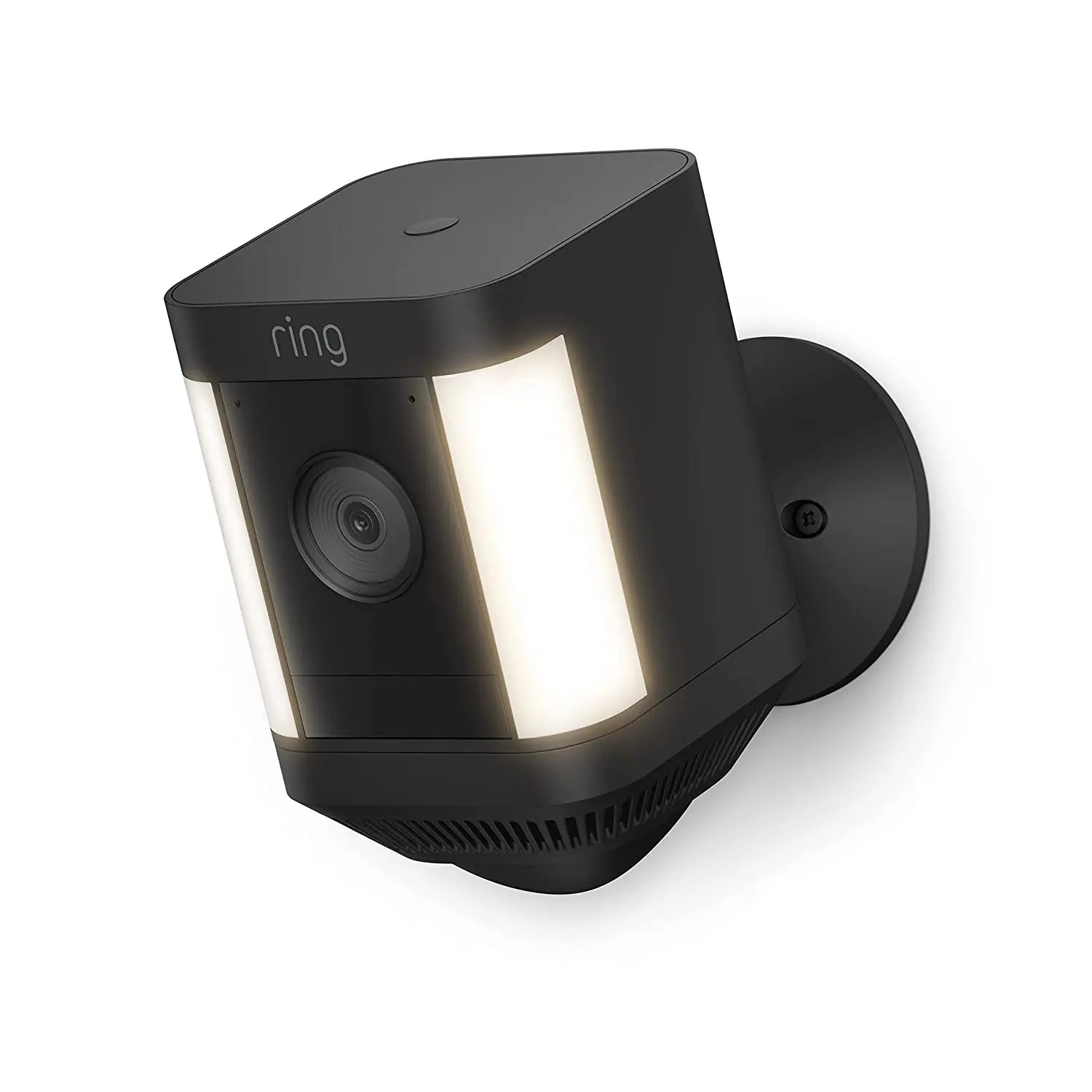 Ring Spotlight Cam Plus Outdoor/Indoor Wireless 1080p Battery Surveillance Camera - Black