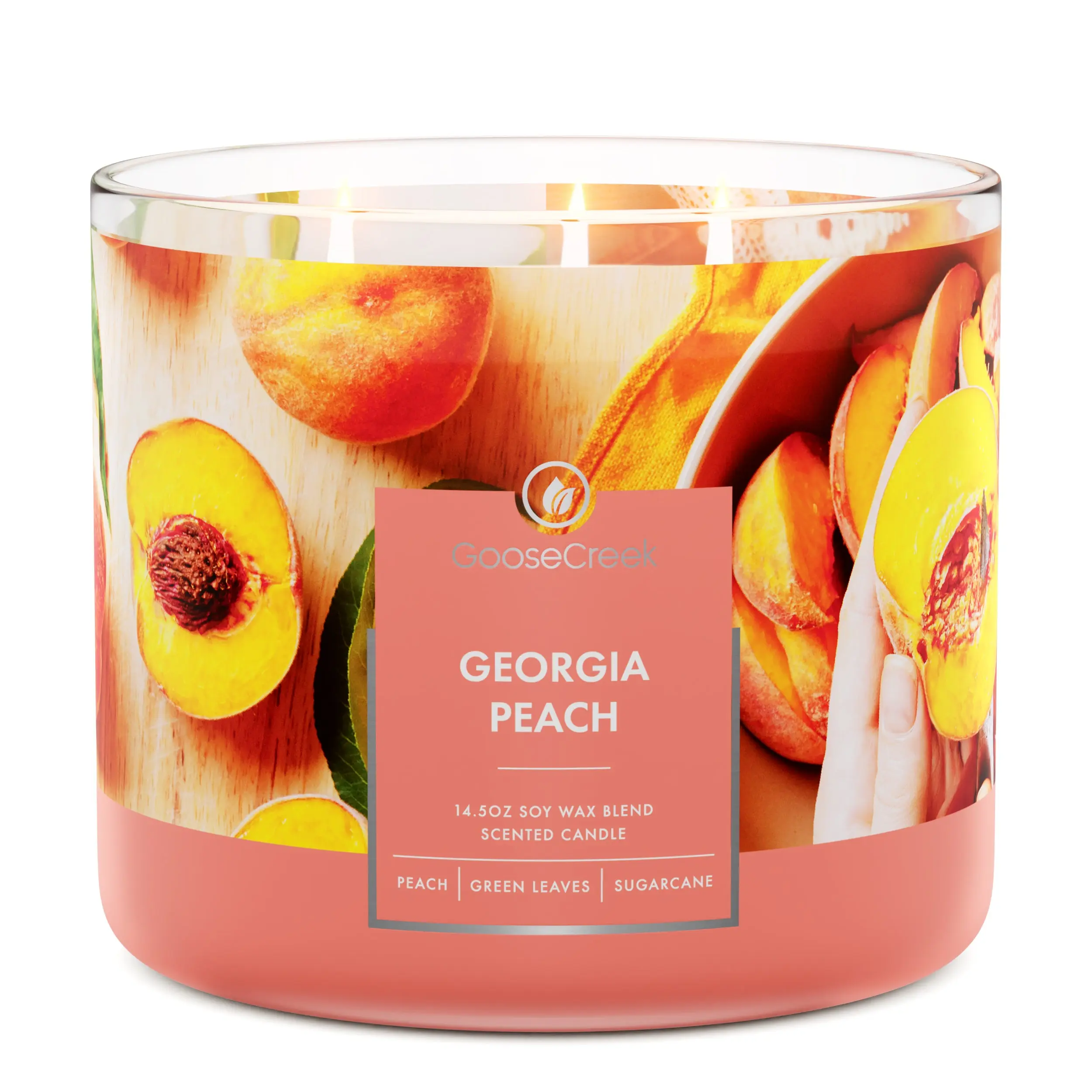 Georgia Peach Candle Decoration
