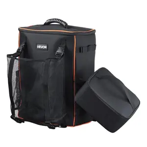 Summervibes VEVOR Welding Backpack, 33L Welder Backpack with Insulated Bag Helmet Bag, 600D Polyester Extreme Gear Pack for Tools and Helmet, Multi-Purpose Gear Storage Bag for Welding, Outdoor Camping, Hiking