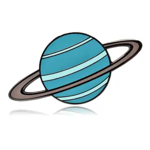 Planet Uranus Enamel Pin
