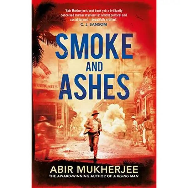 USED Book - Smoke and Ashes by Abir Mukherjee (Hardcover) - english