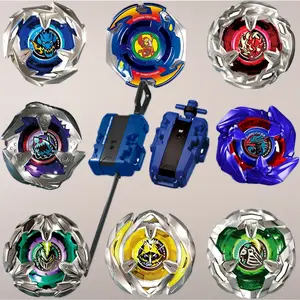 Battling Top Burst Boy Combat Game Set with Launchers and 8 Spinning Tops Perfect Birthday Gift for Kids Children Boys Age 6 7 8 9 10 Years Old