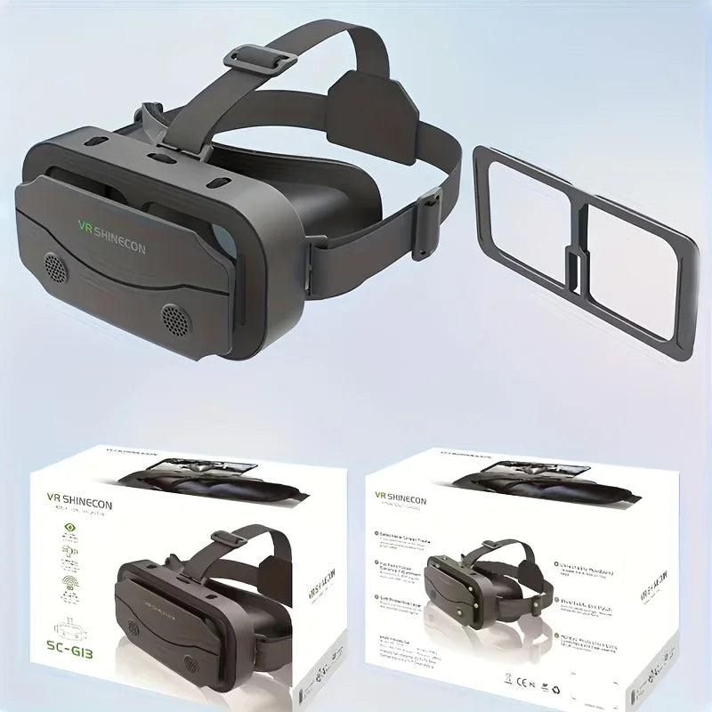 Ultra-Clear 4K VR Headset – 360° Immersive Cinema Experience for Smartphones (4-6")