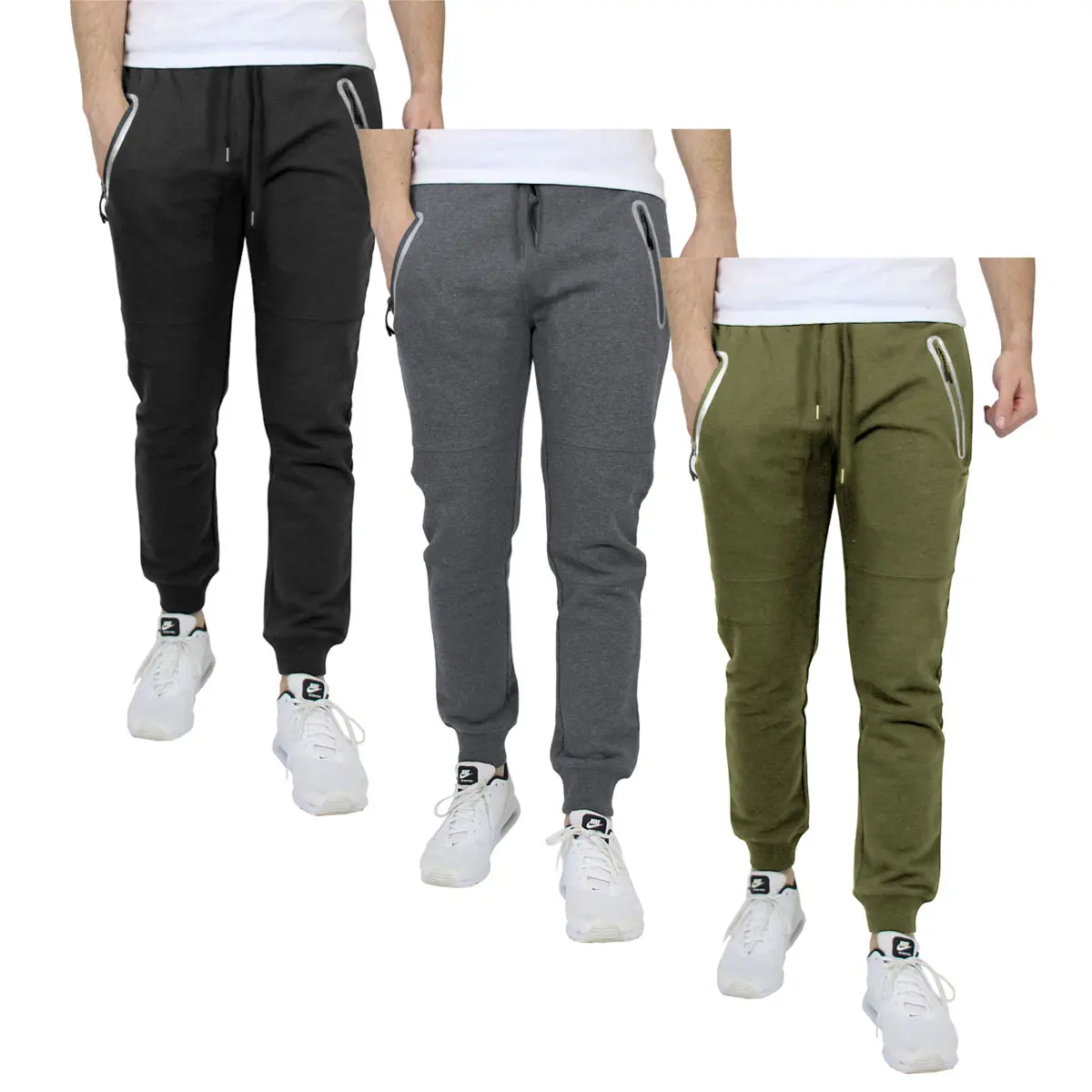 Black-Charcoal-Olive