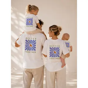 Family Matching T-Shirt “Better Together” – Matching Set Mom & Baby – Mother And Kids Outfit – Family Look – Gift For Mom, Dad, And Baby