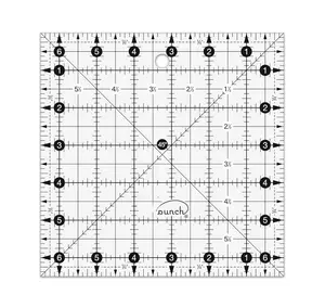 Non-Slip Square Quilt Template Ruler (6.5" x 6.5")