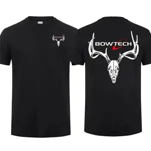 Bowtech Archery Logo Men's T-Shirt, Archery Shirt, Unisex Short Sleeve Casual 100% Cotton, Tactical Gear, Menswear, Streetwear - KitchenEra