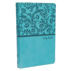 KJV Deluxe Gift Bible, Teal Leathersoft, Red Letter, Comfort Print: King James Version: King James Version by Thomas Nelson [Leathersoft Book]