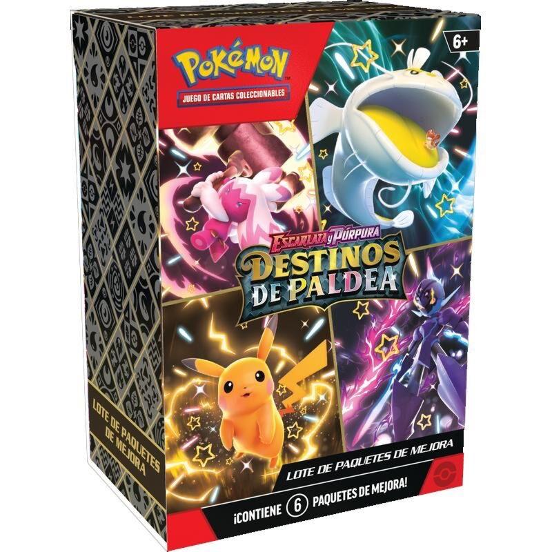 Pokemon Scarlet and Violet-Paldean Fates Booster Bundle - 6 Booster Packs  with Shiny Pokemon and Powerful Pokemon ex - TikTok Shop