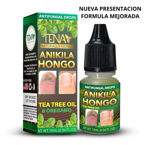 Anikila Hongo Tea Tree Oil Antifungal Nail Treatment Bottle - 10g Gentle Yet Effective Therapeutic Toenail Care for Adults, Natural Solution for Fungal Infection & Antifungal Nail Rescue
