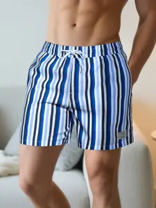 Men's Beach Shorts Casual Fitted Design Summer Fashion Comfortable Stylish Daily Wear Versatile Clothing Item Swimwear Shorts