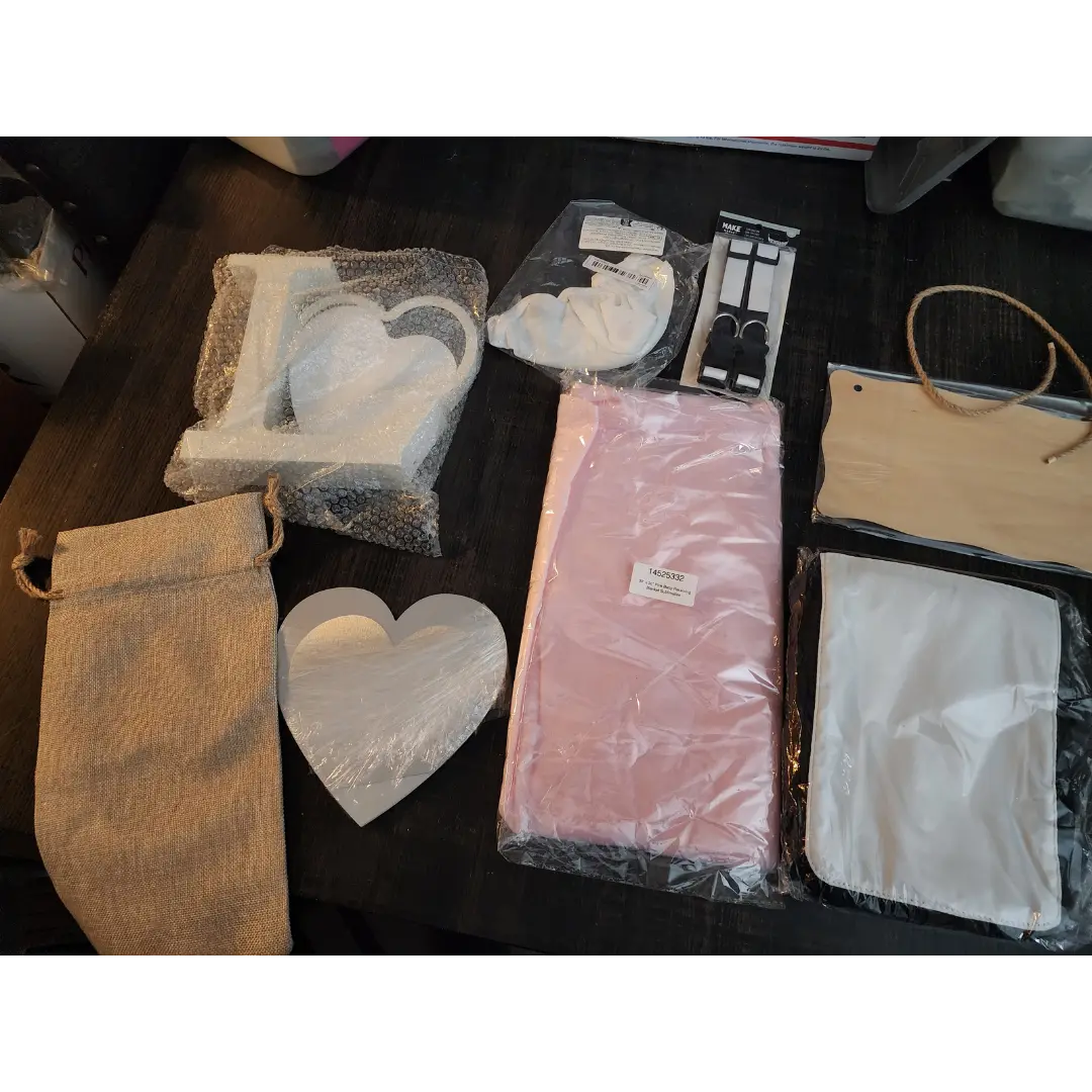 8 BRAND NEW Sublimation Blanks