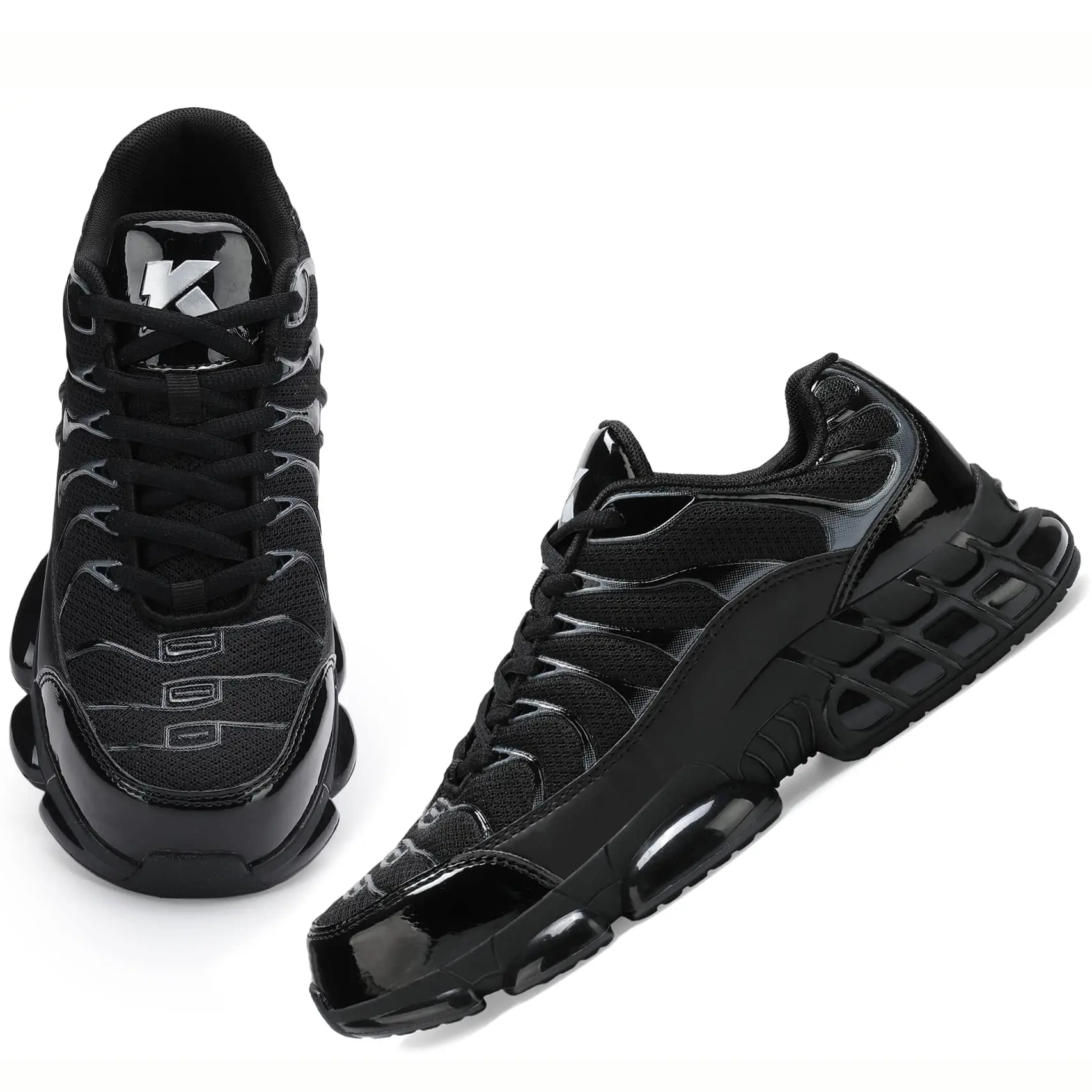 Men's & Women's Steel Toe Safety Shoes, Lightweight Slip-on Work Sneakers, Breathable Puncture-Proof Cushioned Industrial Footwear