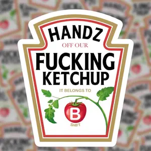 HANDZ OFF OUR KETCHUP 3 Pack