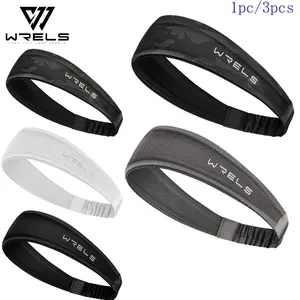 Soft Skin-Friendly Quick-Dry Sports Hairband, Breathable Sweat-Absorbing Ice Silk Headband, Outdoor Basketball Fitness Anti-Sweat Band