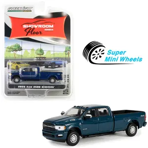 Greenlight 1:64 2023 Ram 2500 Bighorn Sport Appearance Package - Blue - Diecast Model Car