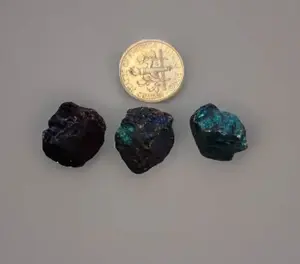 Peacock Ore / Chalcopyrite Raw 3 small pieces