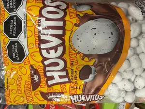 dulce confitado chocolate huesitos