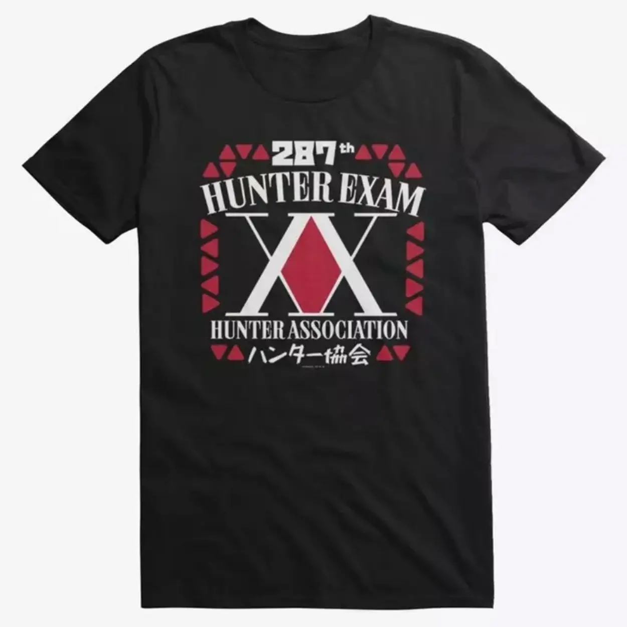 Hunter X Hunter 287th Hunter Exam T-Shirt, Anime Graphic T-Shirt, Japanese Manga Streetwear Tee, Retro Otaku Gift for Men Women
