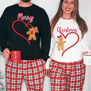 Christmas Couple Sweatshirts, Mr and Mrs Graphic Pullover, Xmas Husband and Wife Outfits, Holiday Matching Couple Pajamas Sweater, Mrs Mr. Unisex