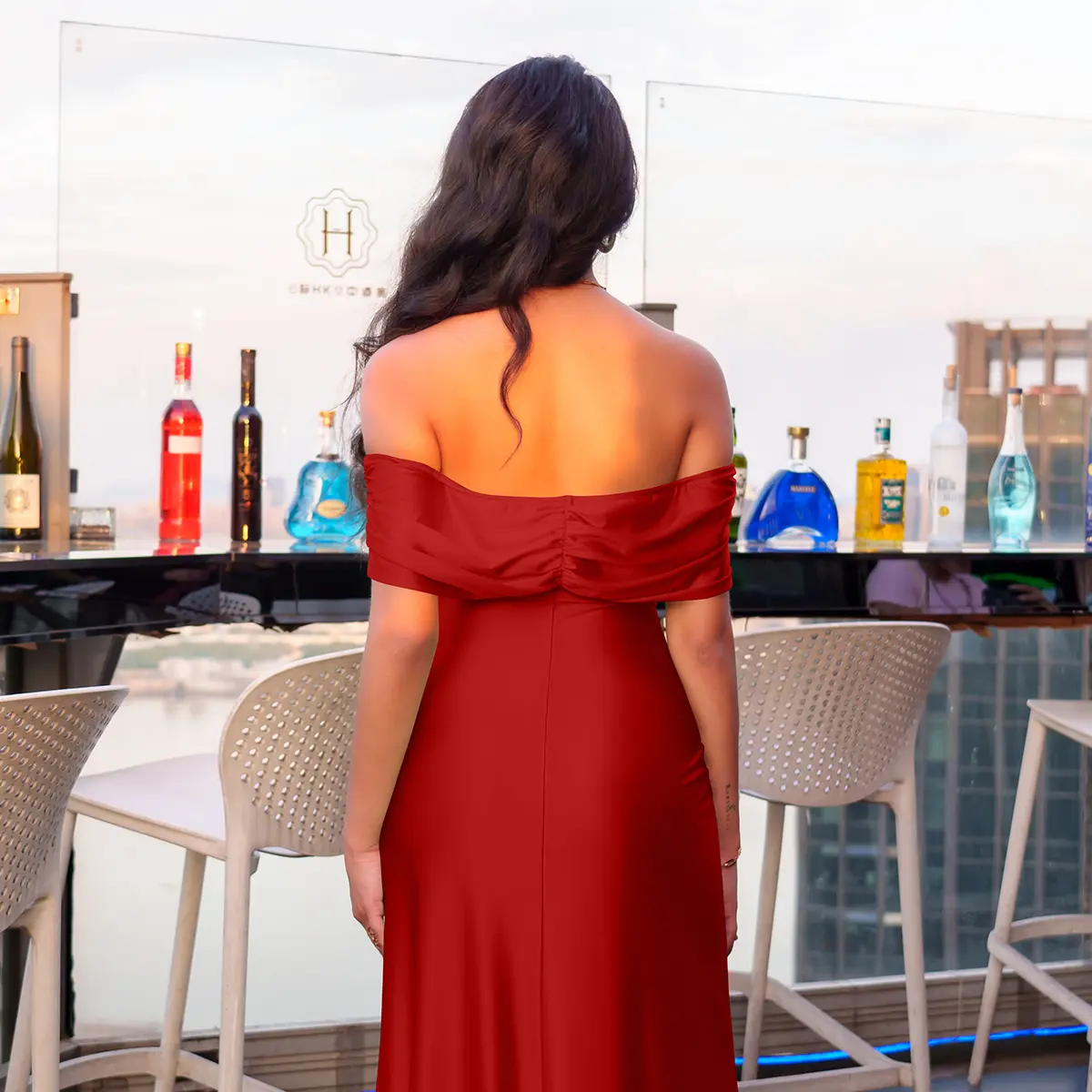 OYS Women's Elegant Off Shoulder High Split Bodycon Evening Wedding Maxi Dress - TikTok Shop OYS Women's Elegant Off Shoulder High Split Bodycon Evening Wedding Maxi Dress - TikTok Shop