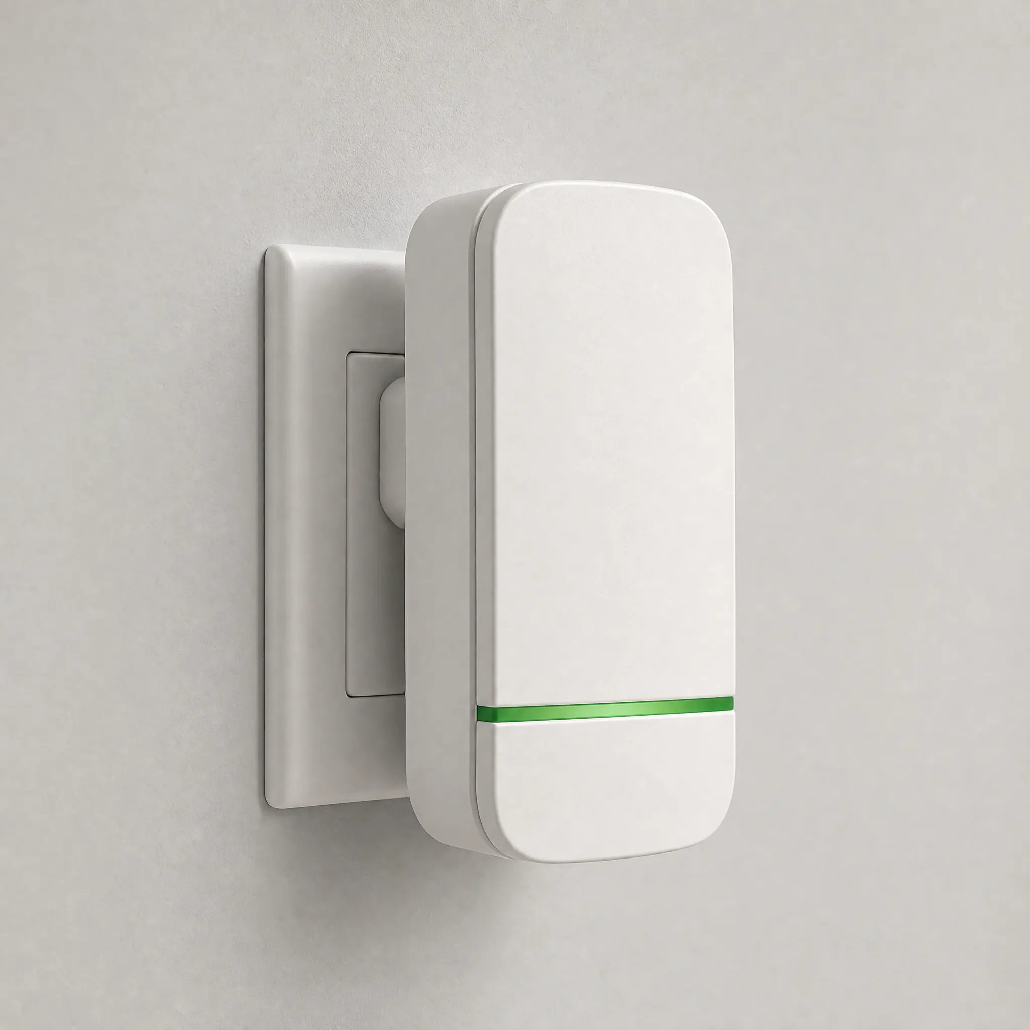Plug-In Electrical Device for Home Use – US Standard Wall Outlet – Compact White Housing (1/2/4 Pack)
