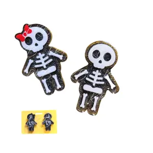 Skeleton Twins X-Ray Markers – Personalized Radiology Markers – Handmade X-Ray Tech Gift - Acrylic Xray Marker Set