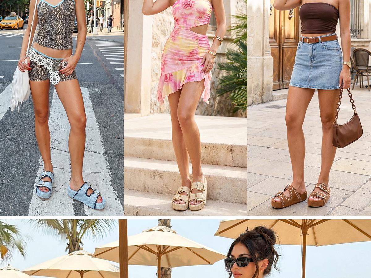 Cloud Cushion Slides for Women | Anti-Fatigue Comfy Platform Sandals | Summer 2026 Trendy Beach Shoes