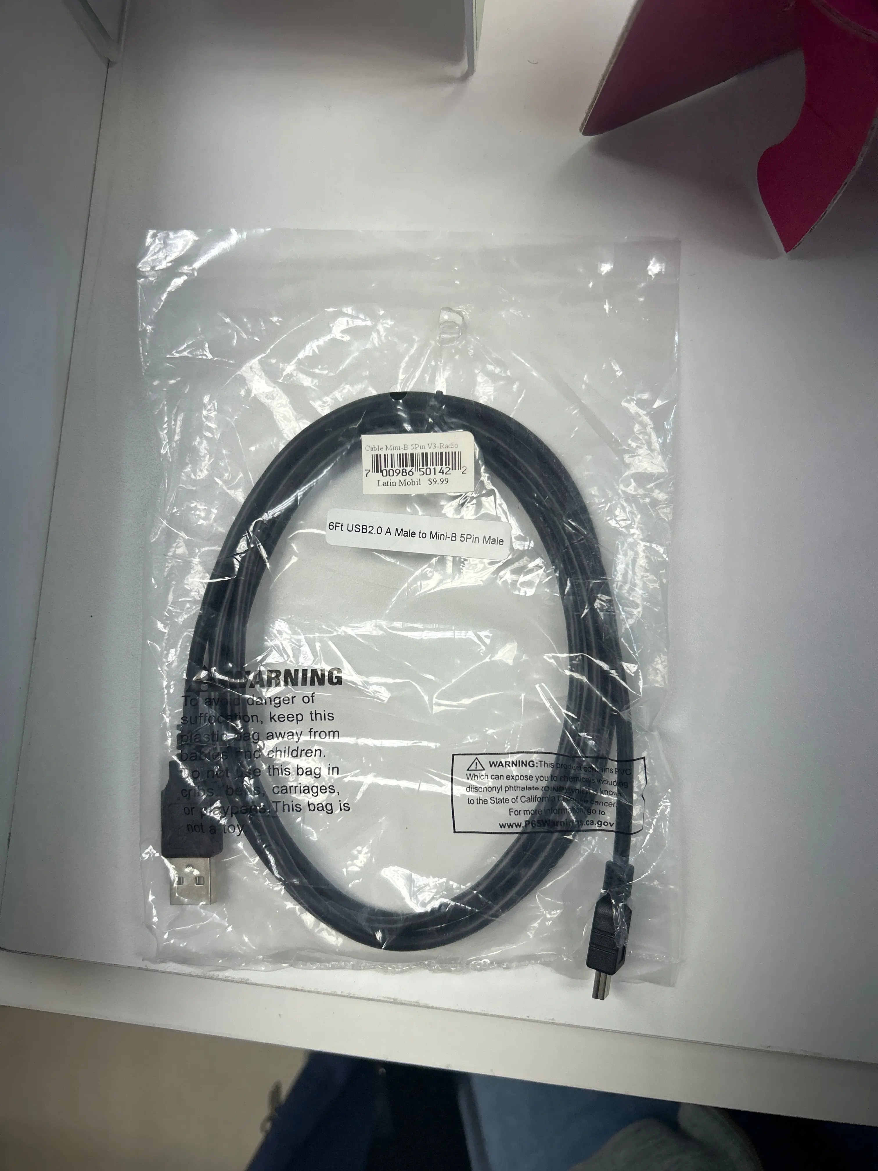 Cable Mini-B 5Pin V3-Radio