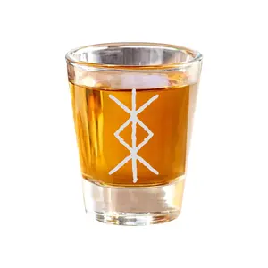 2oz Viking Protection Rune Shot Glass