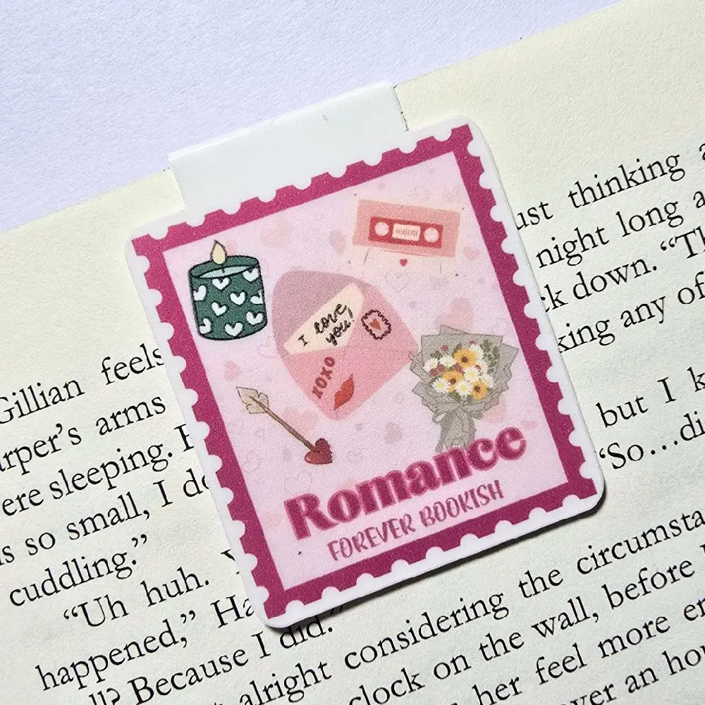 Bookish Forever-Stamps Magnetic Bookmarks