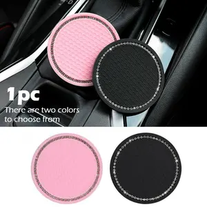 Car coasters, anti slip interior for cars. Suitable for cars, trucks, and campers. Car cup holder, essential travel items, car storage, decorative design, Car Interior Accessories Girls, Car Accessories Women