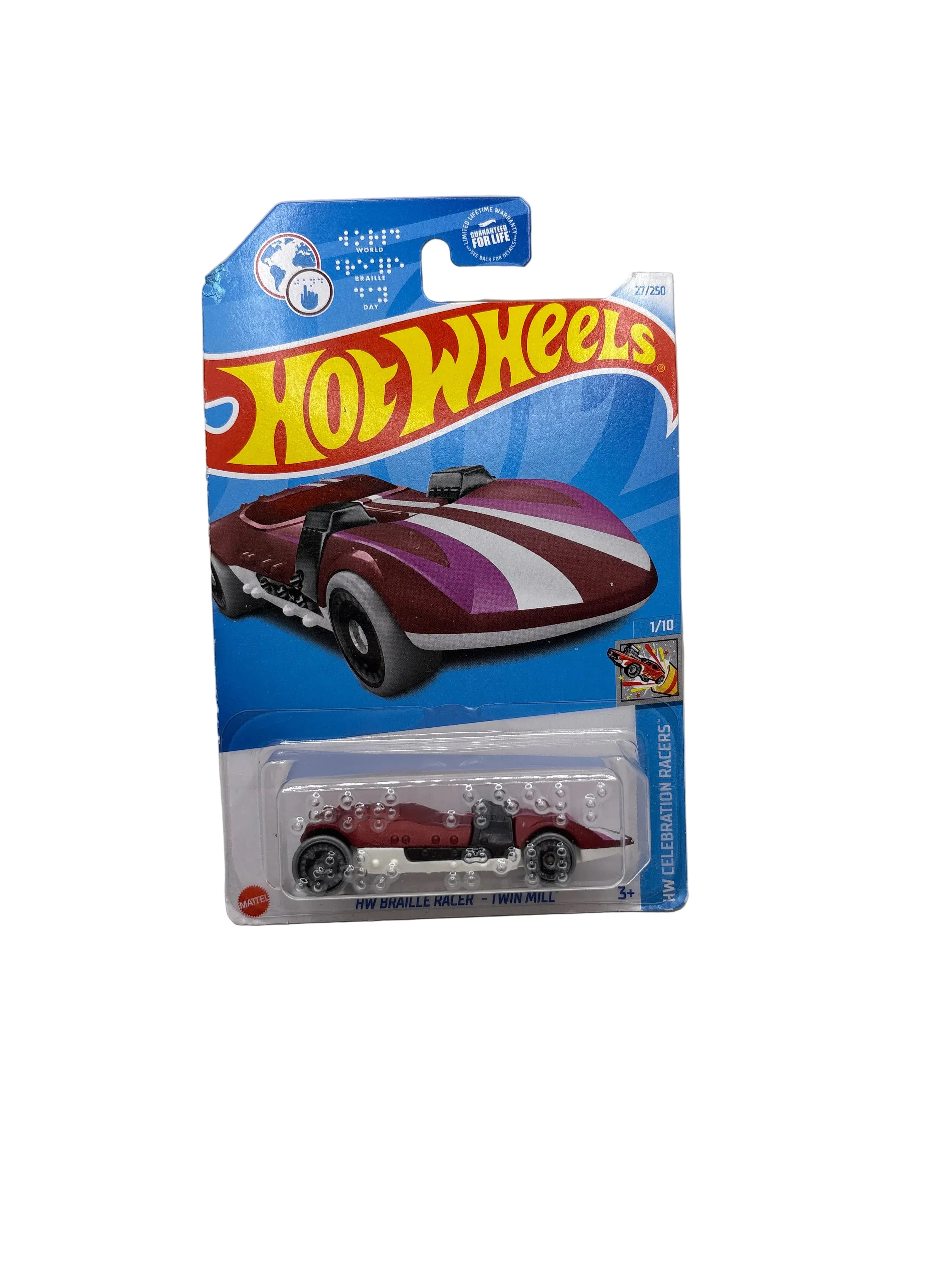 Hot Wheels HW Braille Racer-Twin Mill Diecast