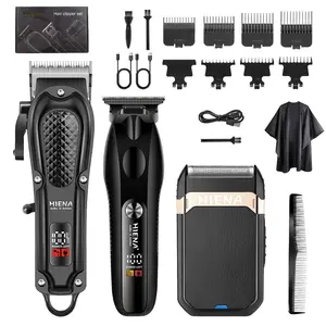 Durable 3-in-1 Men's Grooming Kit｜7000RPM Power & Li-Ion Fast Charge, All-in-One Hair Clipper Set & Shaver. Reliable for Daily Home Use, A Practical Gift Choice