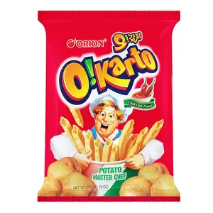 ORION Korean Spicy Potato Fries 50g - Crunchy Snack with Bold Flavor