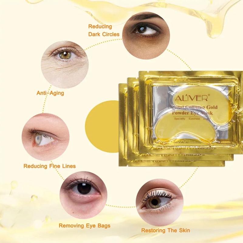ALIVER | Crystal Collagen Gold Powder Eye Mask